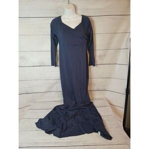 Women's Maternity Cross Front Dress Medium